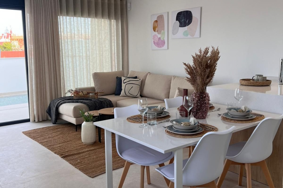New - Semi Detached Villa - San Javier - San Javier - Town