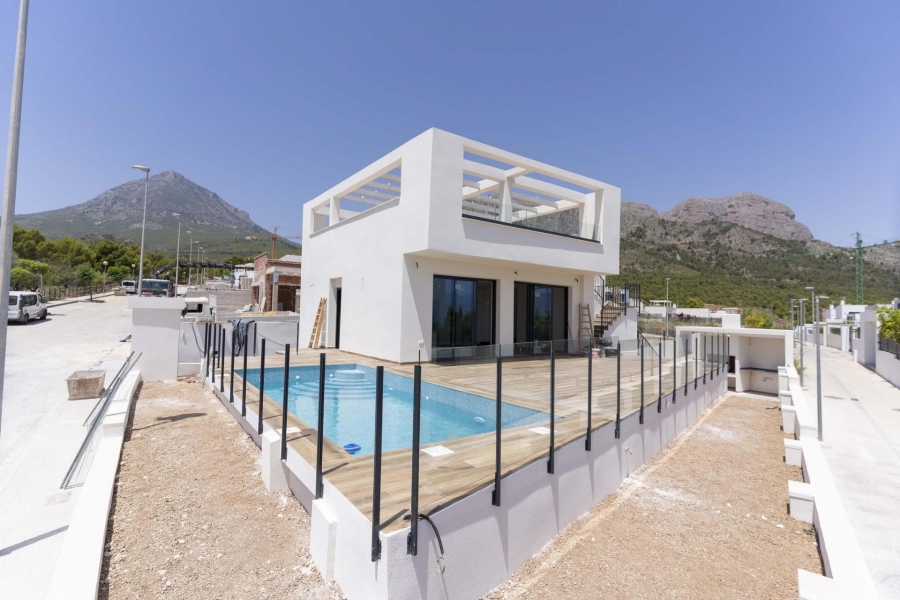 New - Detached Villa - Polop - Alberca