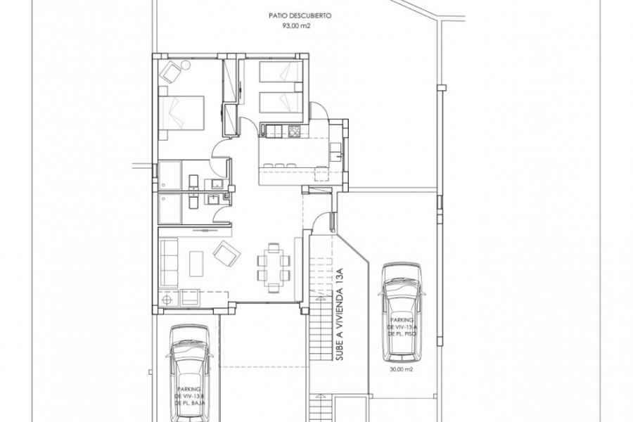 Nieuw - Bungalow - San Miguel de Salinas - San Miguel - Stad