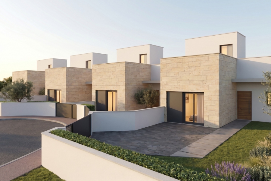 New - Semi Detached Villa - Mazarrón - Playa Negra