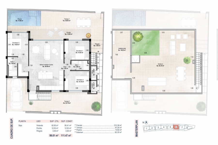 New - Detached Villa - Sucina - Sucina - Town