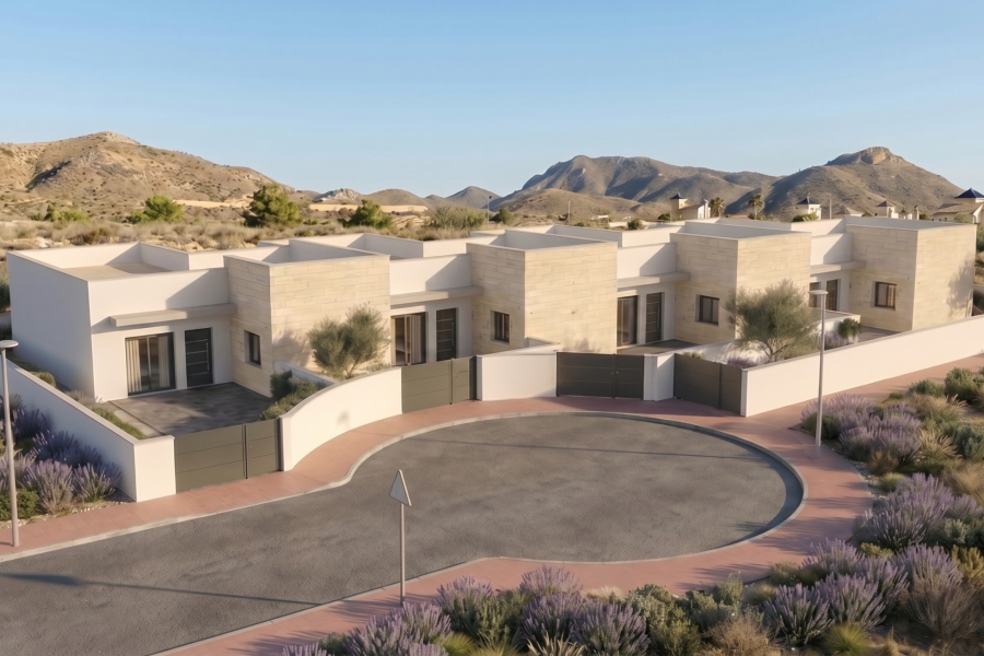 New - Semi Detached Villa - Mazarrón - Playa Negra