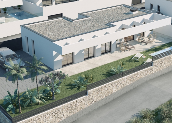 New - Detached Villa - Finestrat - Sierra Cortina - Golf Bahia