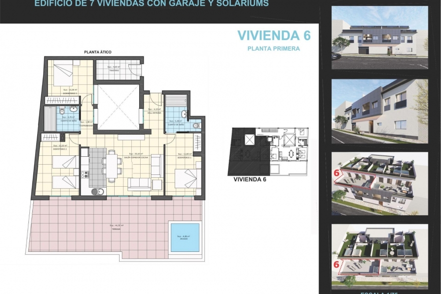 New - Penthouse - Pilar de La Horadada - pueblo