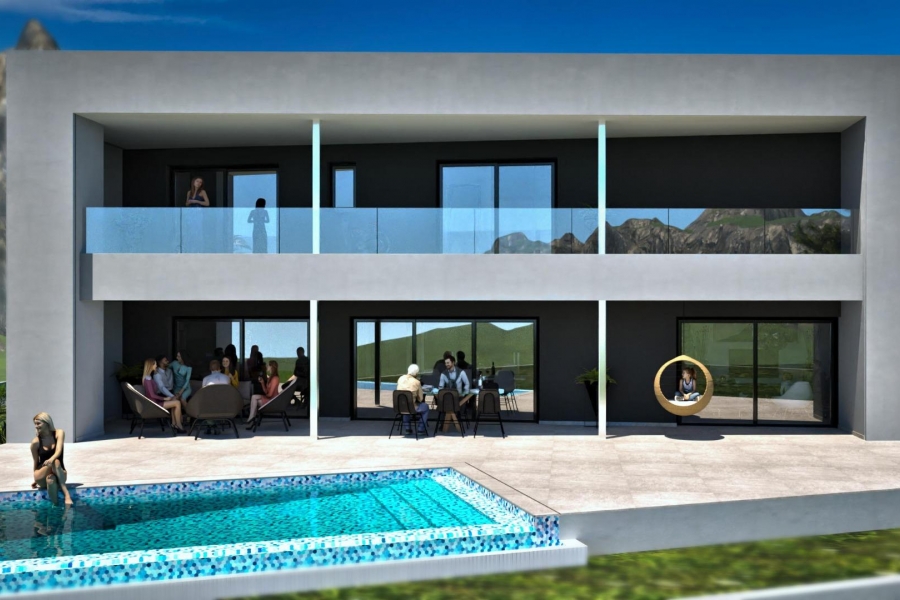 Nieuw - Vrijstaande Villa - la Nucia - Panorama
