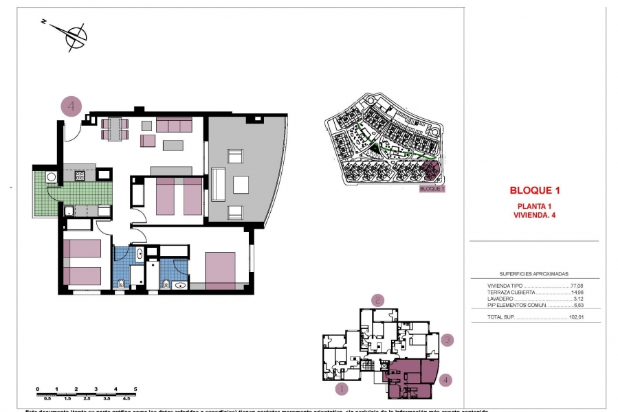 New - Apartment - Pilar de La Horadada - Mil Palmeras - Town