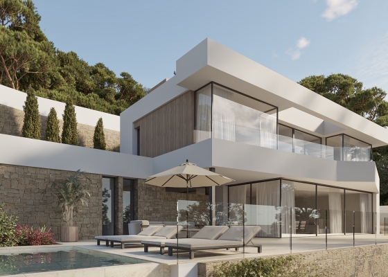 Vrijstaande Villa - Nieuw - Calpe - Urb Enginent II