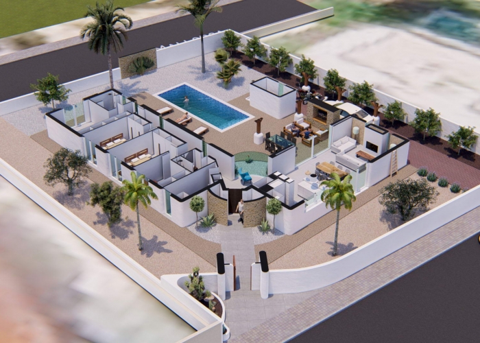 New - Detached Villa - Alfaz del Pi - Alfaz del Pi - Town