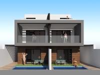 New - Semi Detached Villa - San Javier - San Javier - Town