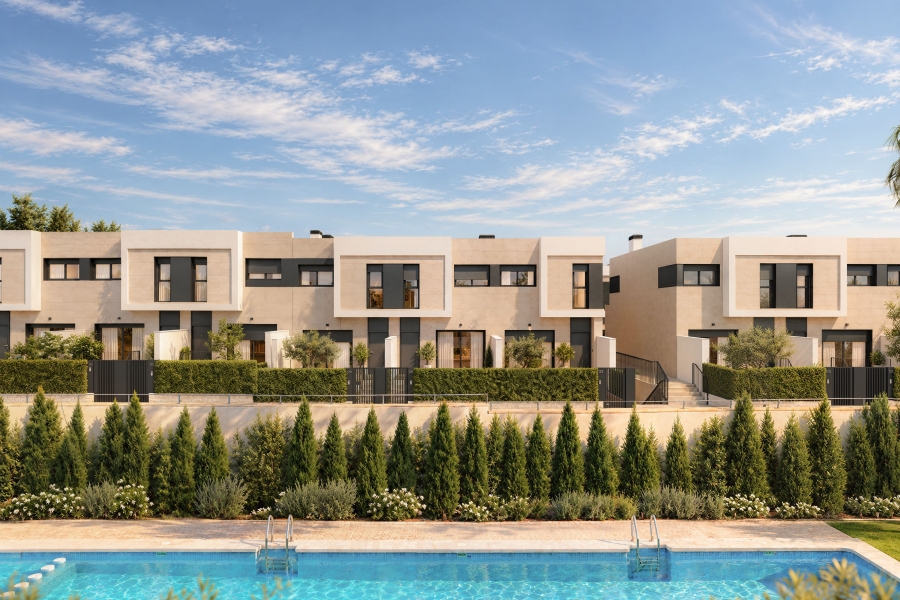 New - Townhouse - Mutxamel - Mutxamel - Town