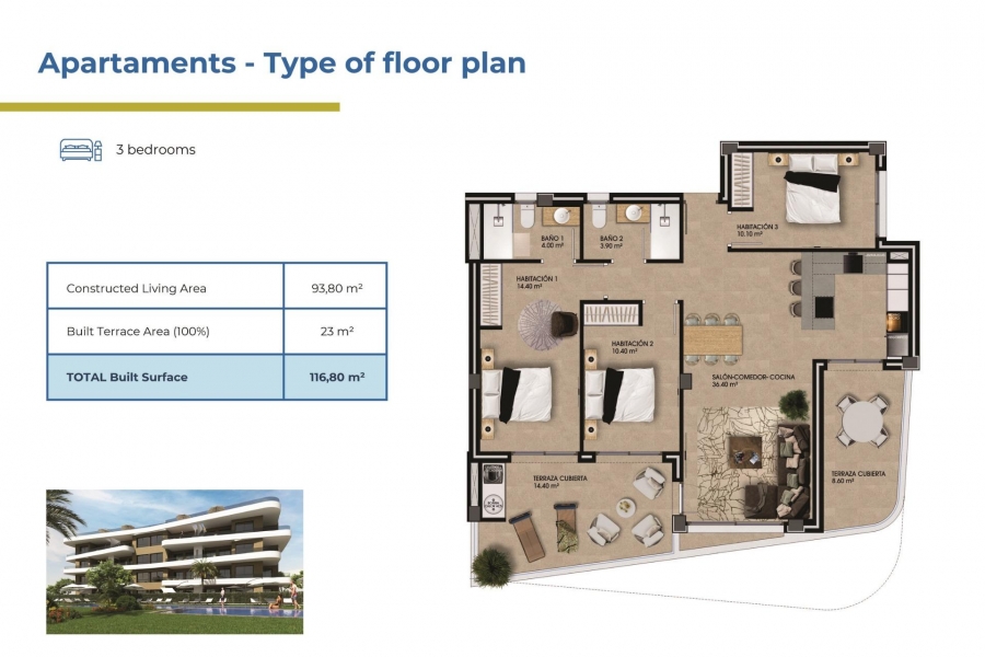 New - Apartment - Orihuela Costa - Punta Prima