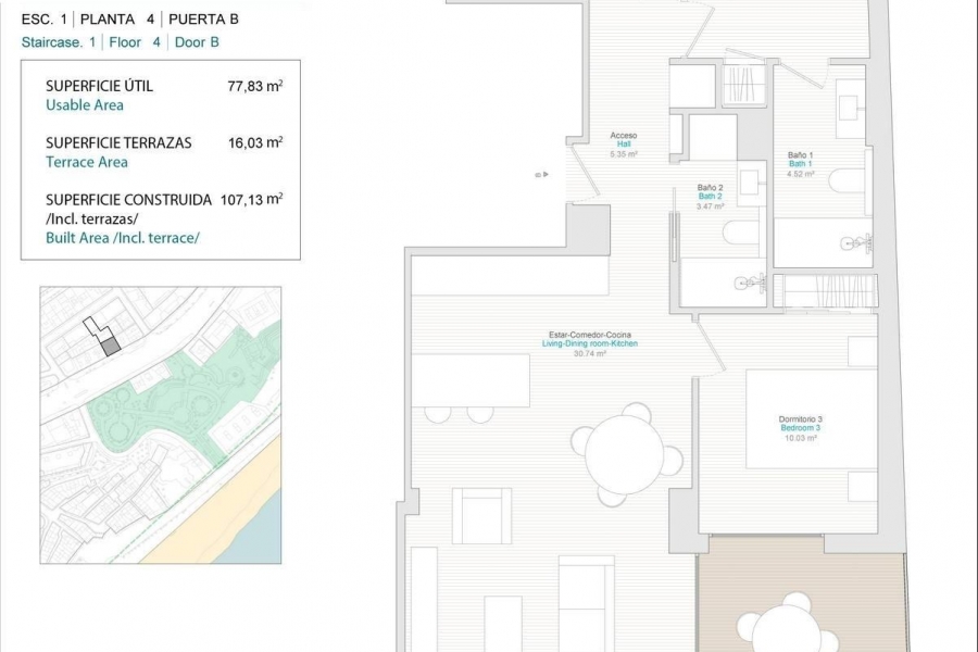 New - Apartment - Villajoyosa - Pueblo