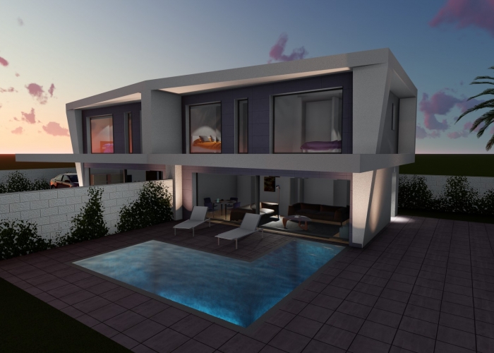 New - Semi Detached Villa - Gran Alacant