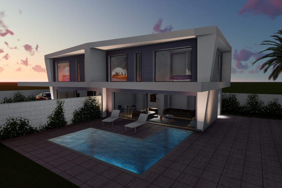 New - Semi Detached Villa - Gran Alacant