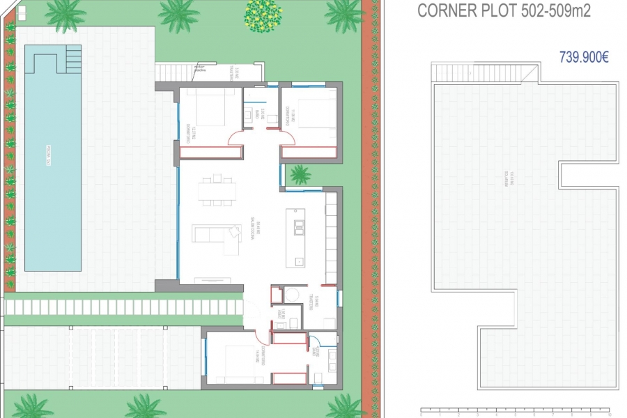 New - Detached Villa - Los Alcazares - Serena Golf