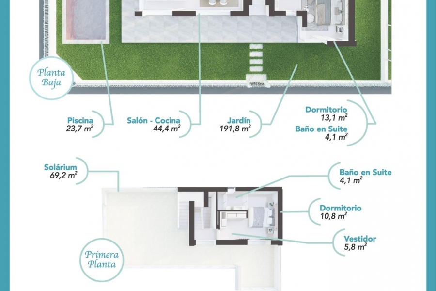 New - Detached Villa - Los Alcazares - Serena Golf