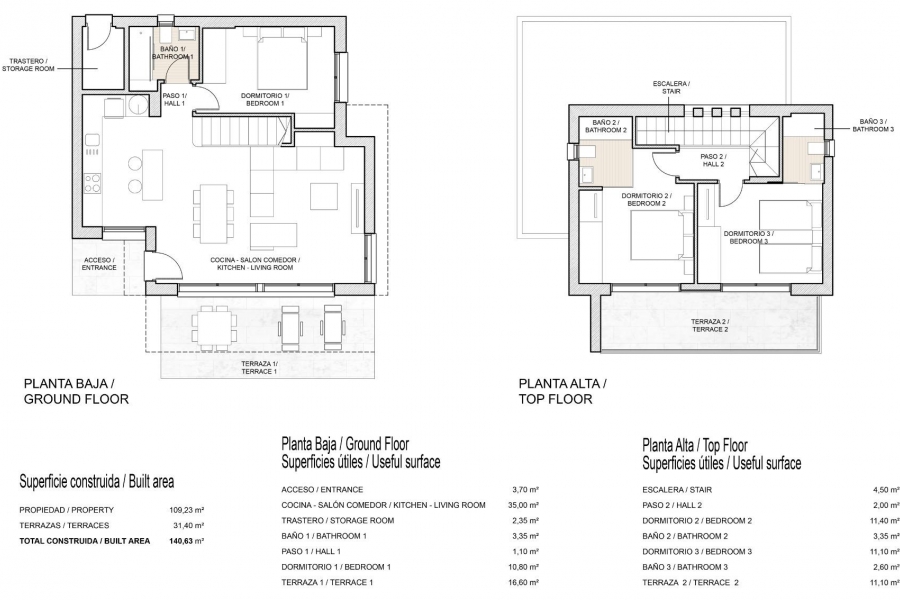 New - Detached Villa - Orihuela - Vistabella Golf