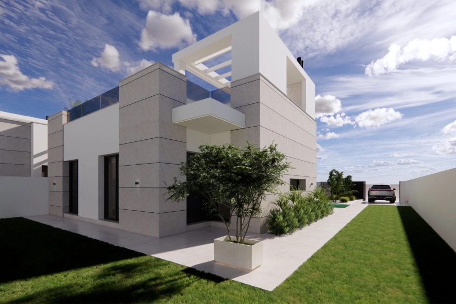Nieuw - Vrijstaande Villa - San Fulgencio - San Fulgencio - Stad