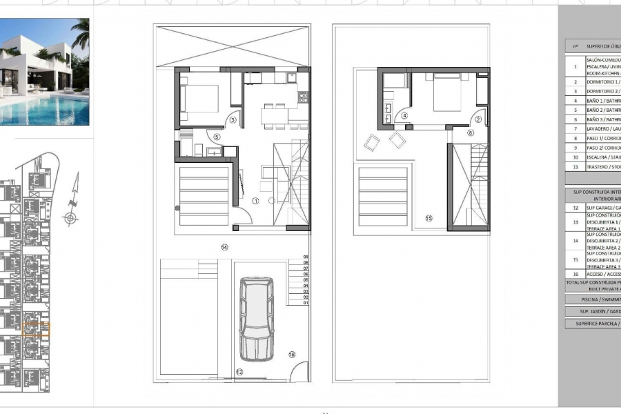 Nye - Frittliggende Villa - Finestrat - Sierra Cortina