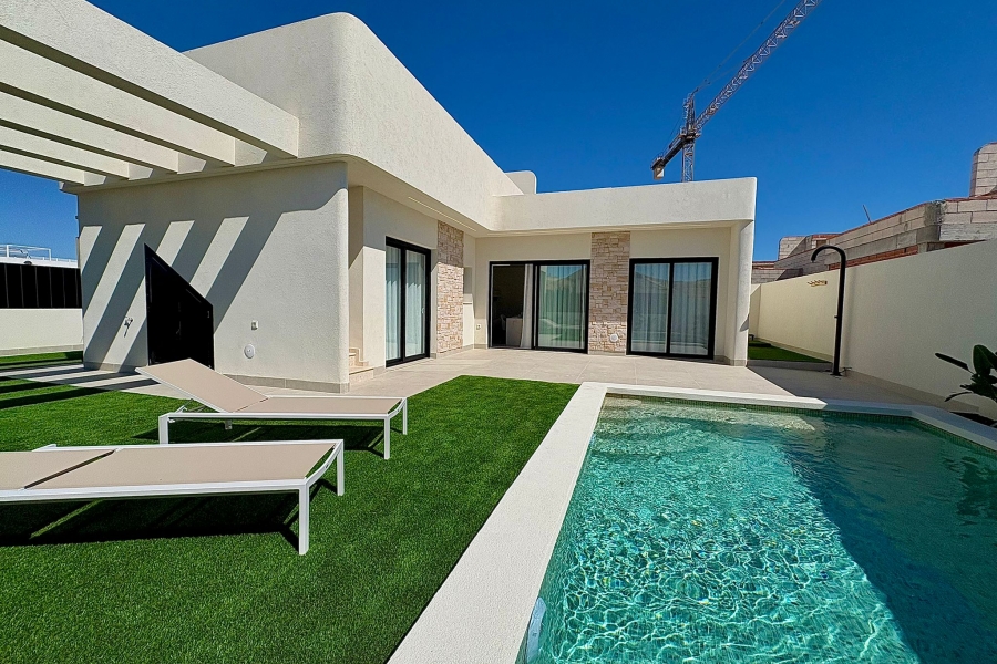 Nieuw - Vrijstaande Villa - Torre Pacheco - Roldán - Dorp