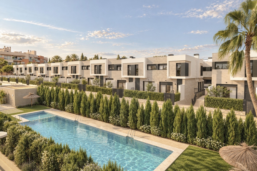 New - Townhouse - Mutxamel - Mutxamel - Town
