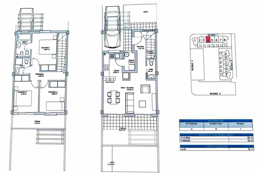 Re-Sale - Townhouse - Ciudad Quesada