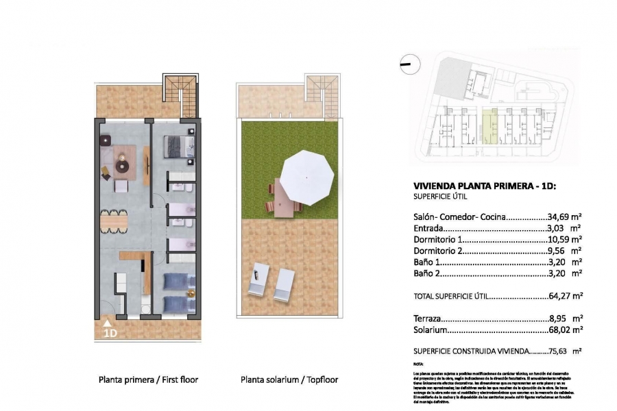 Nieuw - Bungalow - Pilar de La Horadada - Pilar de La Horadada - Stad