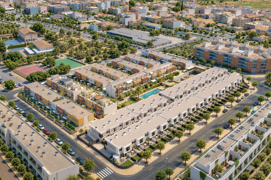 New - Townhouse - Mutxamel - Mutxamel - Town