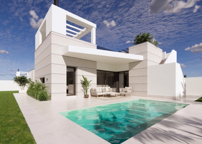 Nieuw - Vrijstaande Villa - San Fulgencio - San Fulgencio - Stad