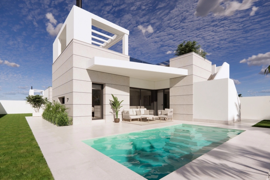 Nieuw - Vrijstaande Villa - San Fulgencio - San Fulgencio - Stad