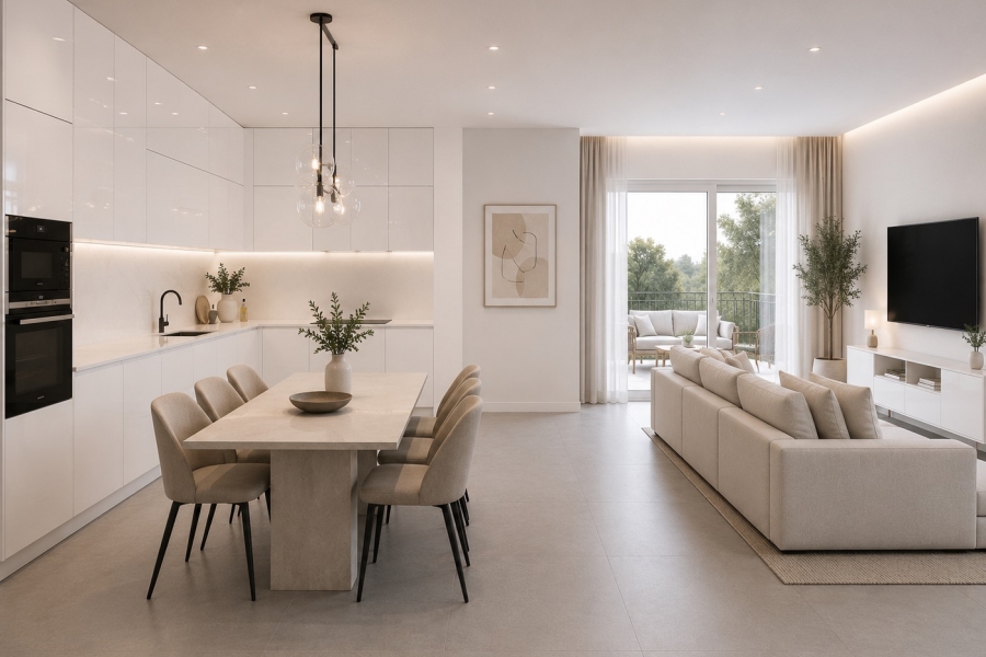 New - Semi Detached Villa - Mazarrón - Playa Negra