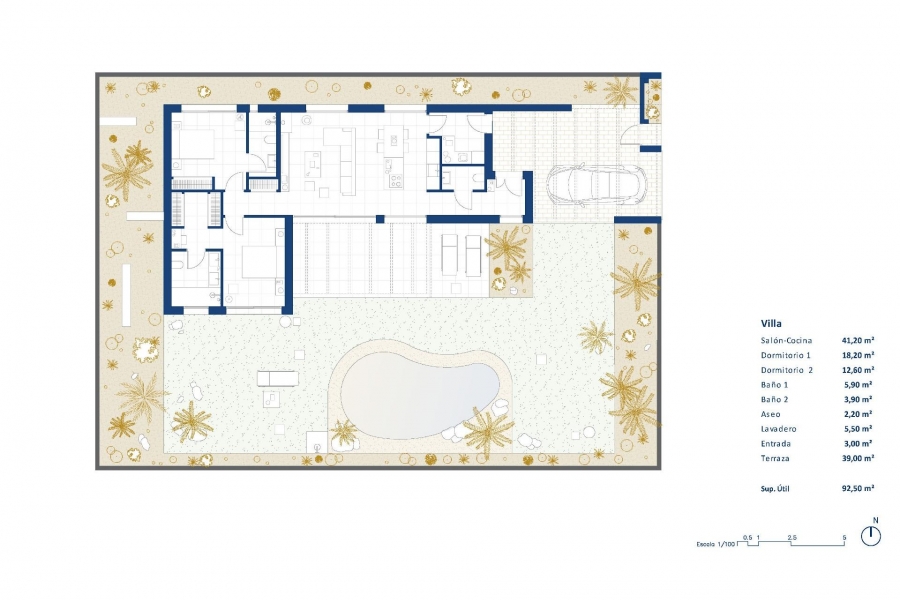 Nouveau - Villa - Banos y Mendigo - Altaona Golf And Country Village