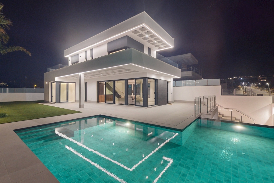 New - Detached Villa - Finestrat - Sierra Cortina - Golf Bahia