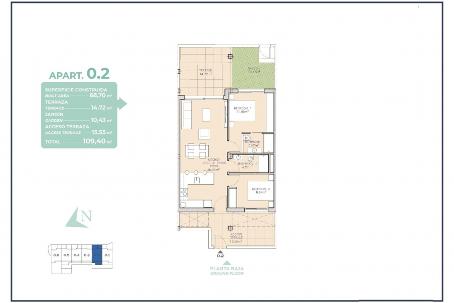 New - Apartment - Los Alcazares - Serena Golf