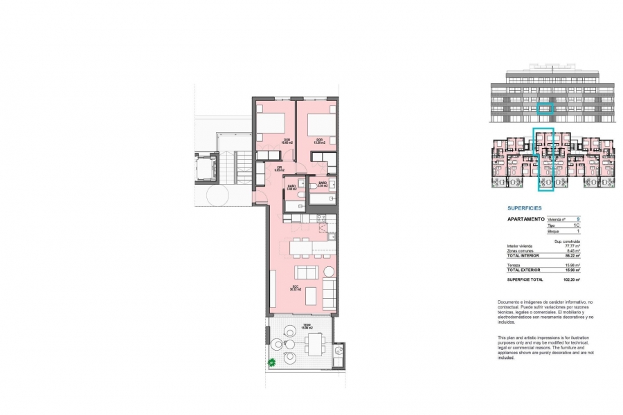 New - Apartment - Torre Pacheco - Santa Rosalia Lake & Life Resort