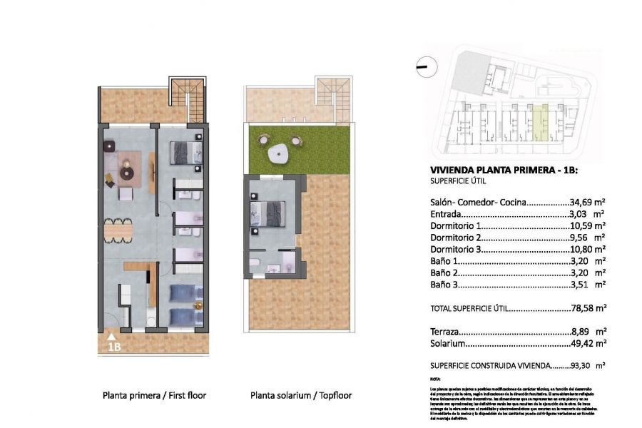 Nieuw - Bungalow - Pilar de La Horadada - Pilar de La Horadada - Stad