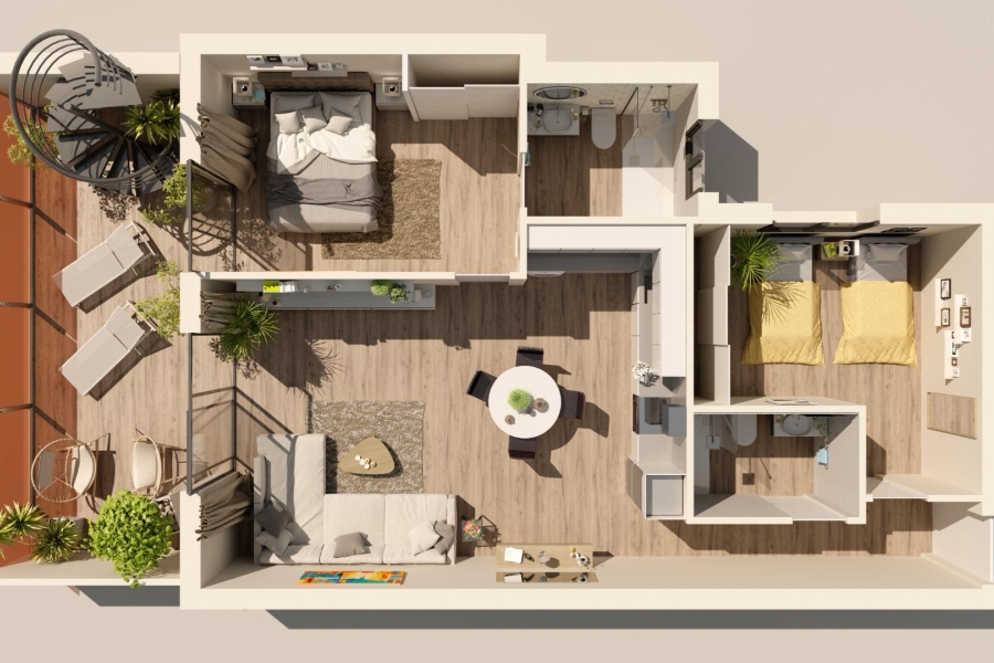 New - Penthouse - Torrevieja - Torrevieja - Centre