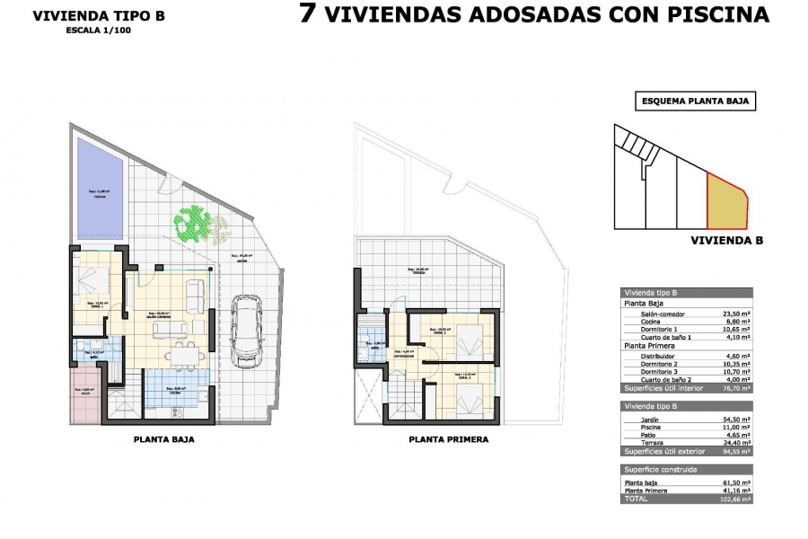 New - Townhouse - Pilar de La Horadada - Pilar de La Horadada - Town