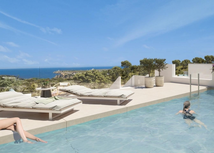 New - Penthouse - Arenal d´en Castell - pueblo