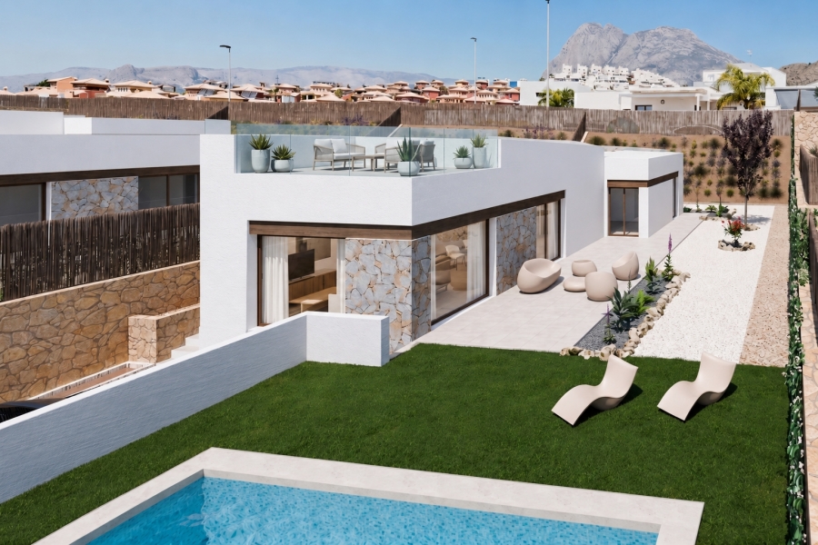 New - Detached Villa - Finestrat - Sierra Cortina - Golf Bahia