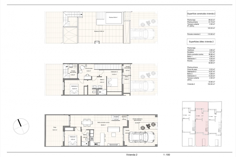 New - Townhouse - Pilar de La Horadada - Torre de La Horadada - Town