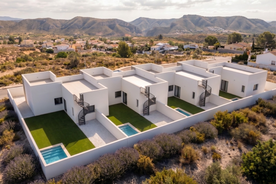 New - Semi Detached Villa - Mazarrón - Playa Negra