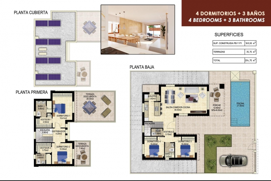 New - Detached Villa - Orihuela - Vistabella Golf