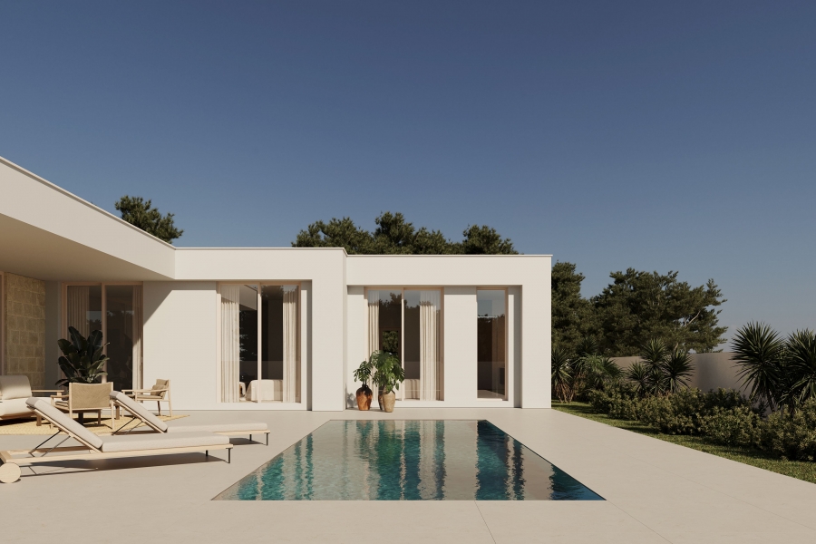 New - Detached Villa - Polop - Polop - Town