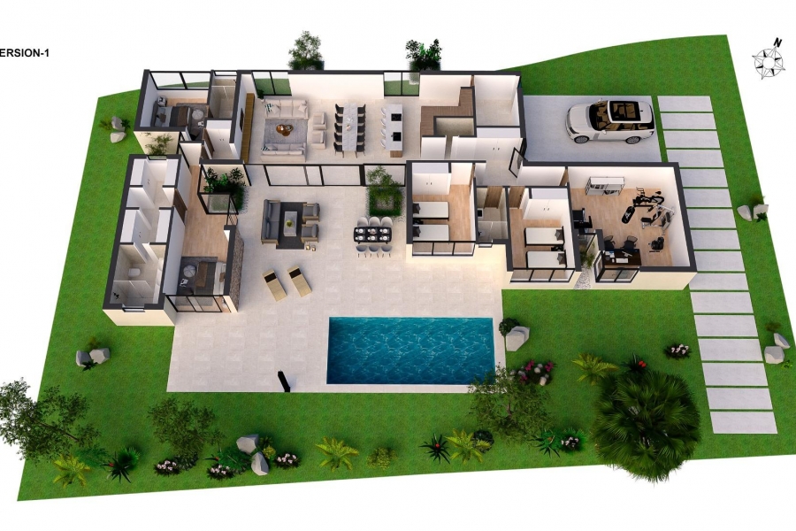 Nieuw - Vrijstaande Villa - Banos y Mendigo - Altaona Golf And Country Village