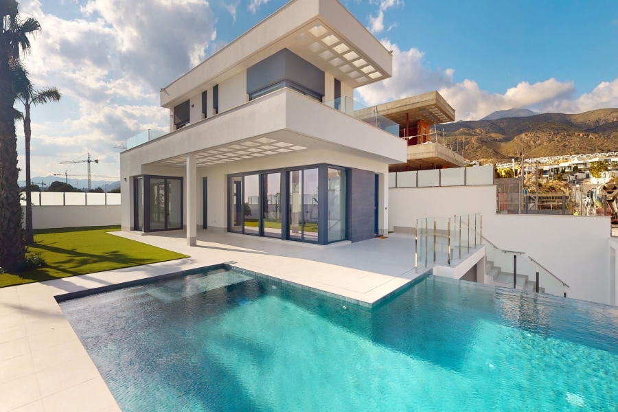 New - Detached Villa - Finestrat - Sierra Cortina - Golf Bahia