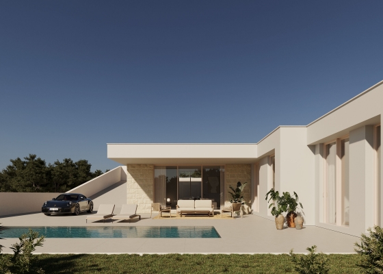 Detached Villa - New - Polop - Polop - Town