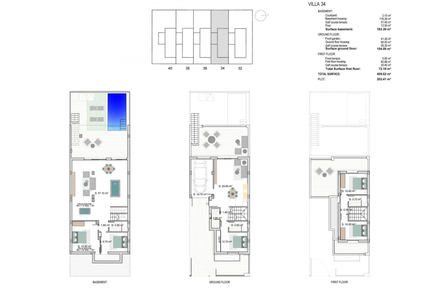 New - Townhouse - Los Alcazares - Serena Golf