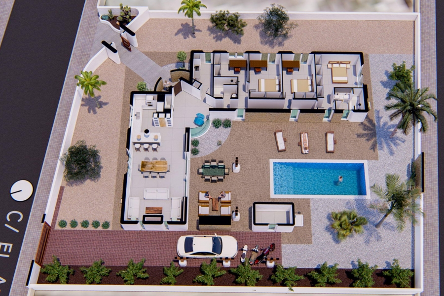 New - Detached Villa - Alfaz del Pi - Alfaz del Pi - Town