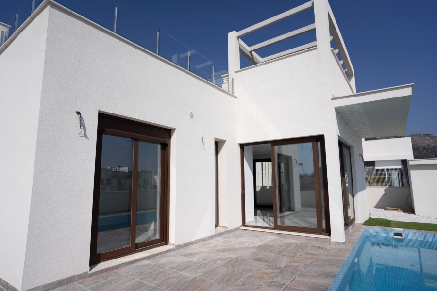 New - Detached Villa - Polop - Alberca